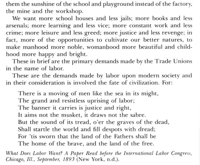 The Samuel Gompers Papers